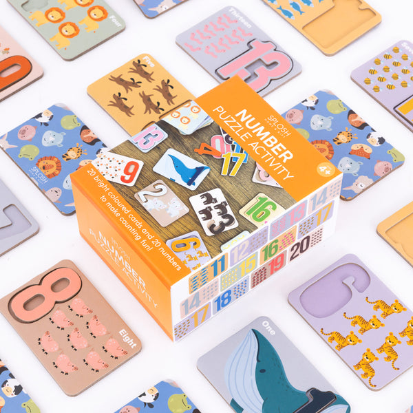 Sploshka Kids By Splosh Number Activity Puzzle | Cambrelle's