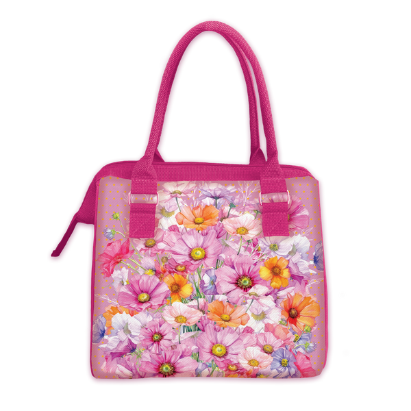 Lisa Pollock Lunch Cooler Bag - Wistful Wildflowers