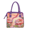Lisa Pollock Lunch Cooler Bag - Coral Peony