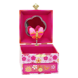 Small Musical Jewellery Box - Butterfly
