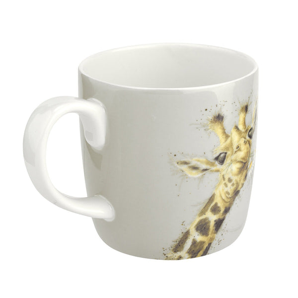 Royal Worcester Wrendale Designs - Flower Giraffe Mug