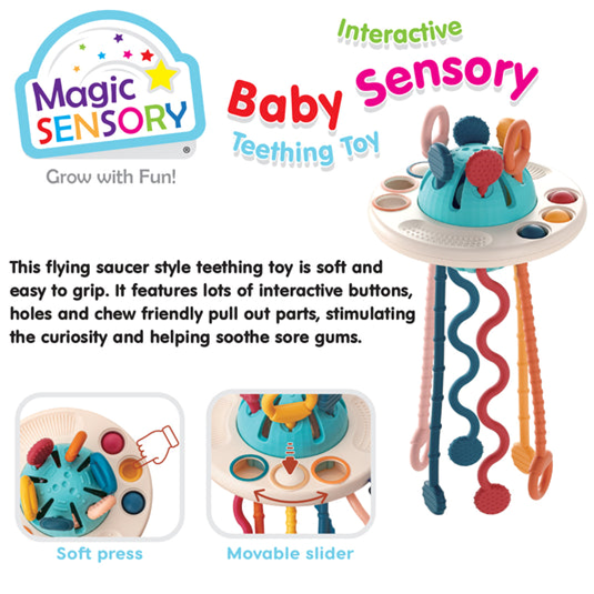 Magic Sensory - Interactive Baby Sensory Teething Toy for Little One's 7
