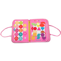 Magic Sensory Busy Board - Pink for Kids 2