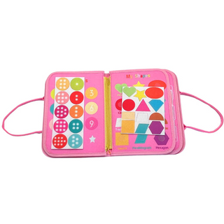 Magic Sensory Busy Board - Pink for Kids 2