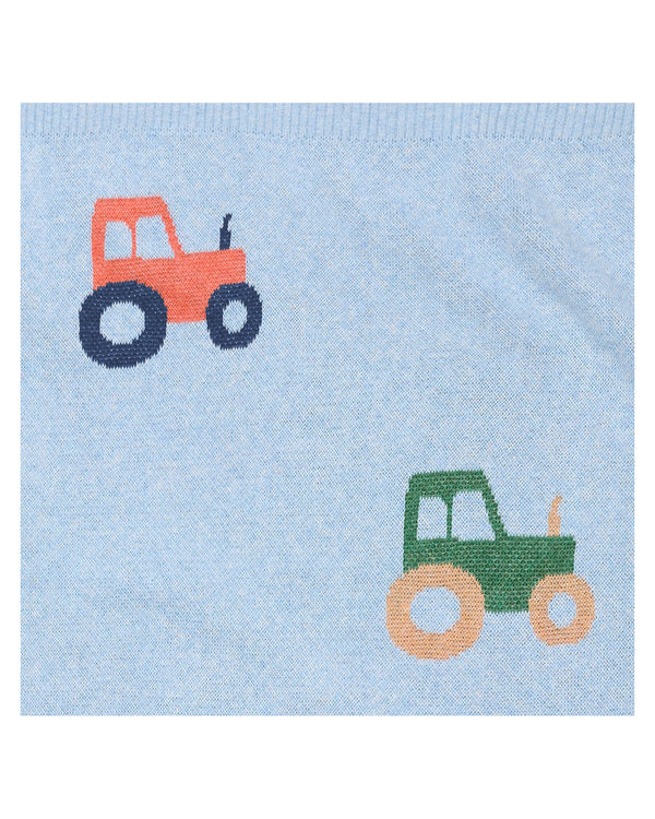 Toshi Organic Blanket Mystical Tiny Tractors