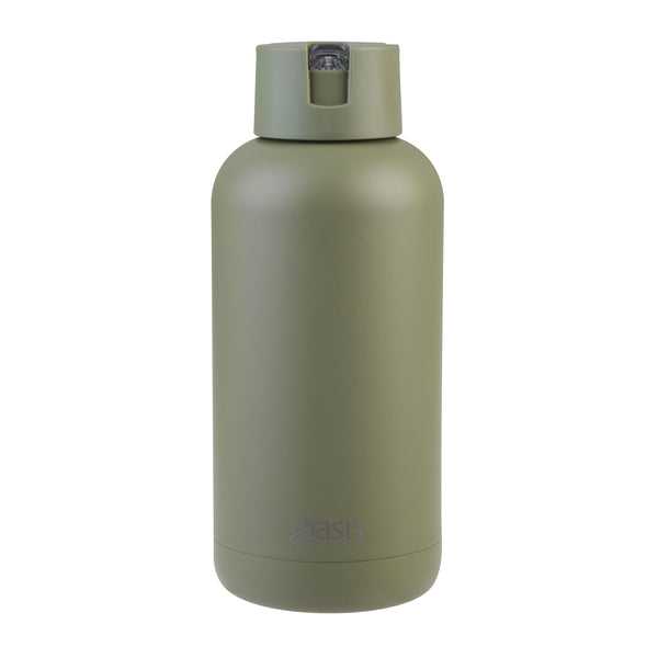 Oasis "Moda" Ceramic Lined Stainless Steel Triple Wall Insulated Drink Bottle 1.5L