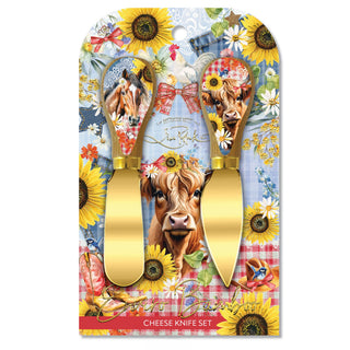 Lisa Pollock Cheese Knives - Country Collection