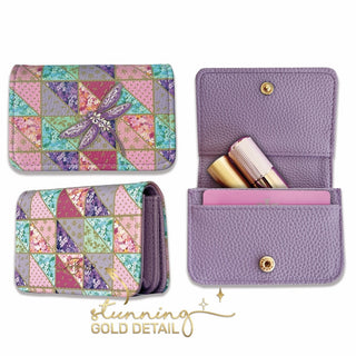 Lisa Pollock Card Wallet - Pretty Patchwork
