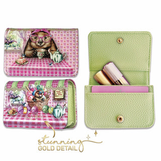 Lisa Pollock Card Wallet - Wonda Wombat