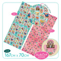 Lisa Pollock Satin Reversible scarf - Pretty Postage