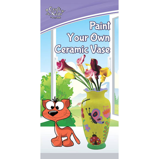 Paint Your Own Ceramic Vase from Cambrelle's
