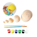 Paint your own Wooden nesting Dolls from Cambrelle's 4