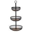 Ladelle - Olsen Black 3 Teir Mesh Fruit Basket
