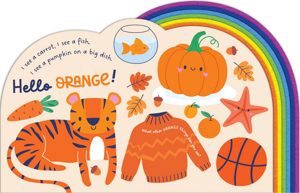 Chunky Felt Board Book - Hello Rainbow