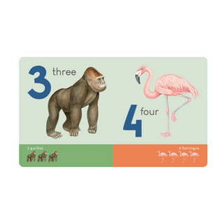 Carry me board book - Animal Numbers