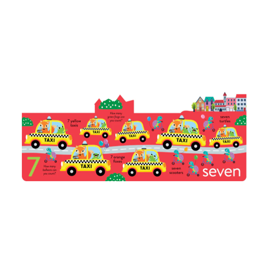 Chunky Scenes Board Book  - My first numbers on the go