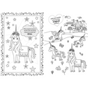 Little Artists - Blow Pen Art - Unicorns