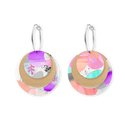 Moe Moe - Laura Blythman Moon reef three circle hoop earring
