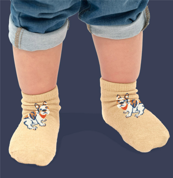Toshi Organic baby socks - Frenchie