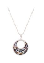 Equilibrium Paua Shell Long Necklace
