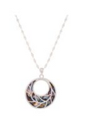 Equilibrium Paua Shell Long Necklace