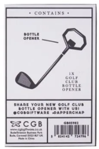 Dapper Chap Golf Bottle Opener