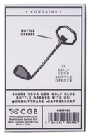 Dapper Chap Golf Bottle Opener
