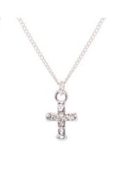 Equilibrium Cross Necklace