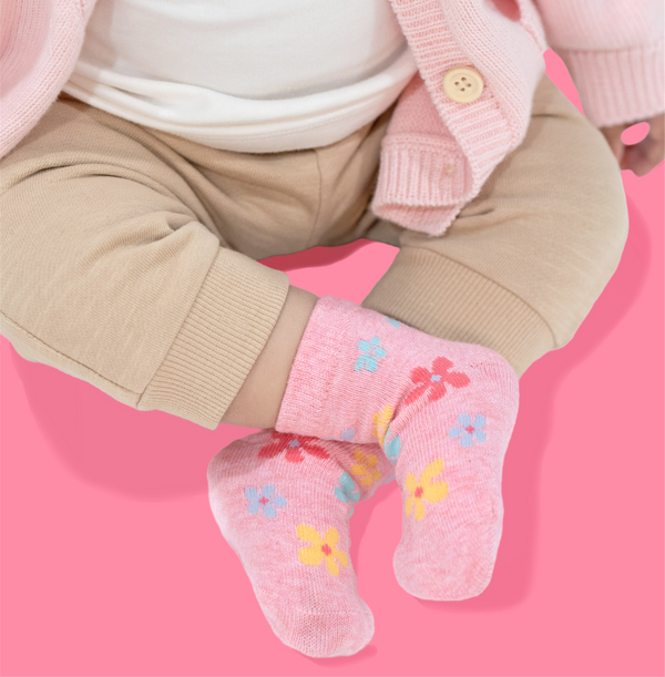 Toshi Organic baby socks - Daisy
