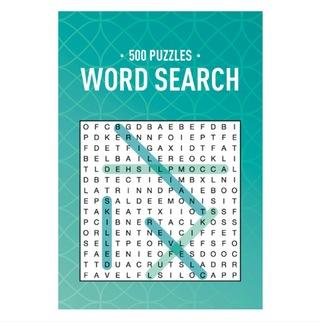 500 Puzzle Book - Word Search
