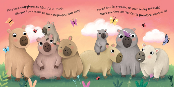 Storytime - Padded Board Book - I love being a Capybara