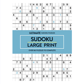 Large Print Puzzle - Sudoku Book
