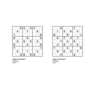 Large Print Puzzle - Sudoku Book