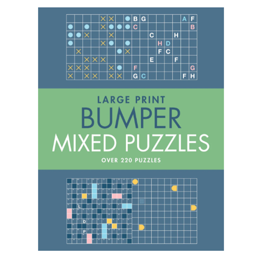 Large Print Bumper Puzzle Book - Mixed Puzzles