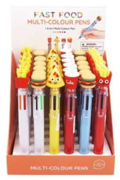 Fast Food Multi 6 in 1 Pen