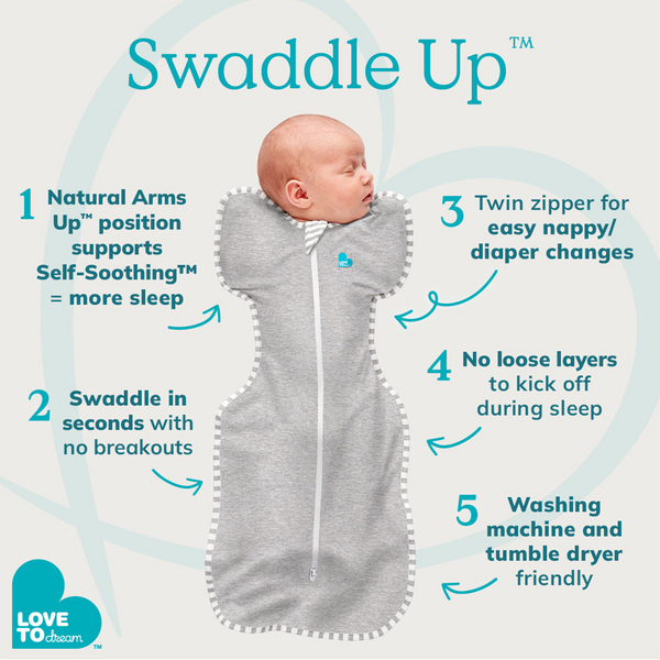 Swaddle Up - Original 3.5 Tog - Small