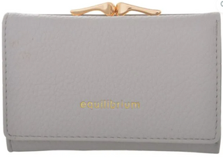 Buy grey Equilibrium Clip Purse