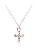 Equilibrium Cross Necklace