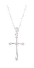 Equilibrium Cross Necklace