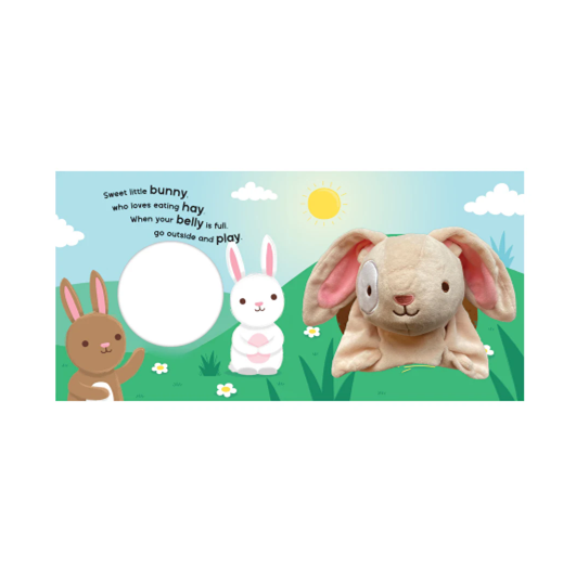 Cuddle time Bunny - Hand Puppet Book