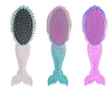 Metallic Mermaid Hairbrush
