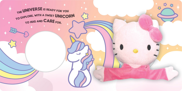 Hello Kitty - Hand Puppet Book - Unicorn Party