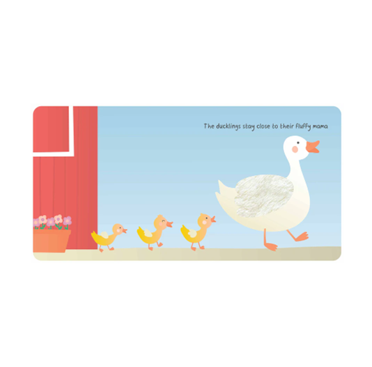 Baby's world - Touch and feel board book Farm Animals