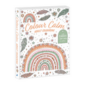 Colour Calm - Deluxe Adult Colouring, greeting Cards & gift tag Book