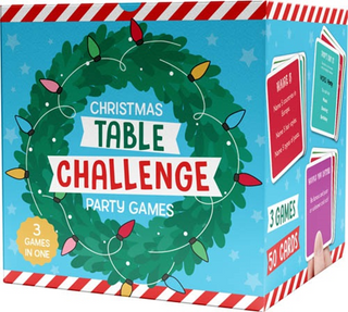 Christmas Table Challenge cards