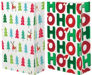 Christmas paper Treat bags