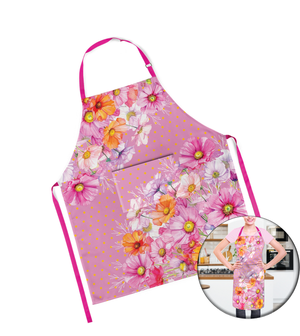 Lisa Pollock - Apron Wistful Wildflowers