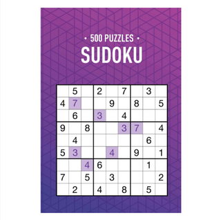 500 Puzzle Book - Sudoku