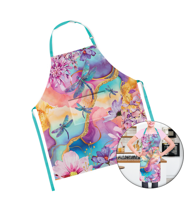 Lisa Pollock - Apron Delightful Dragonflies