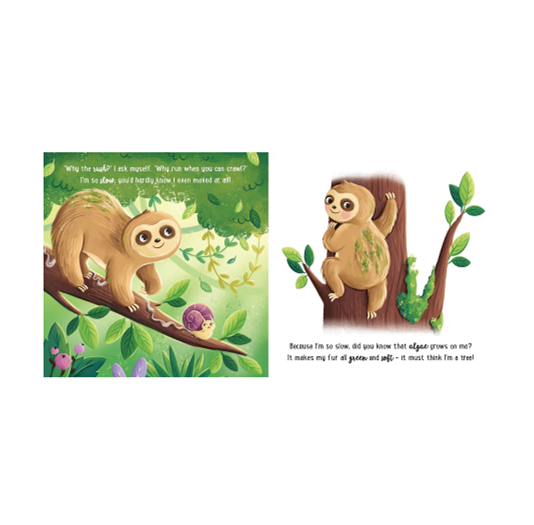 Storytime - Padded Board Book - I love being a Sloth